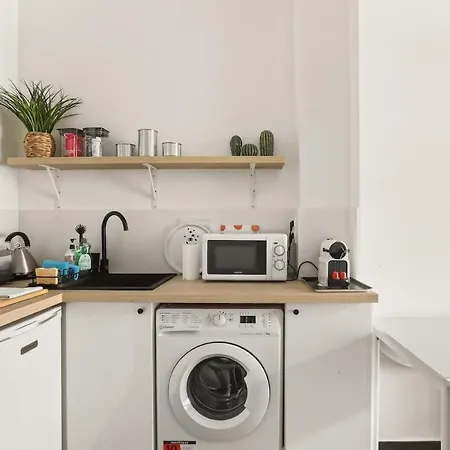 Urbain&confortable - Gare à 5 Min à Pied Apartamento *